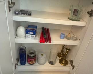 Assorted Household Candle and Decor Lot