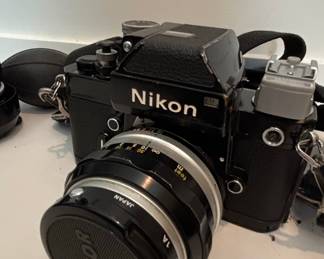 Nikon F2 Photomic DP-1 35mm SLR Camera with Nikkor-S 50mm f/1.4 Lens