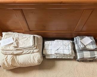 Assorted Bedding Sets (Twin XL Comforter Set, Twin XL Sheet Sets, Queen Complete Bedding Set)