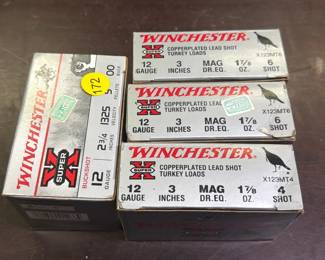  45 ROUNDS OF WINCHESTER 12 GA AMMO