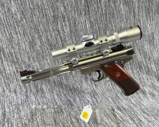 RUGER MARK III TARGET 22CAL SEMI PISTOL TRANS #4489