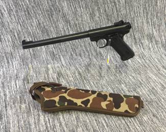 RUGER MARKII TARGET 22CAL SEMI PISTOL TRANS#4497