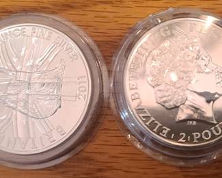 2011 Britannia 2£ coin