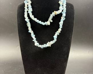 Adventurine chip necklace