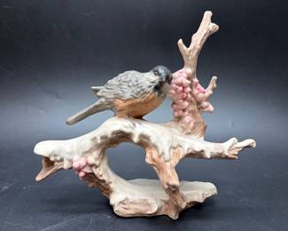 Porcelain bird figurine