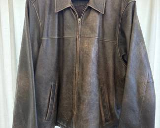 Men’s leather jacket