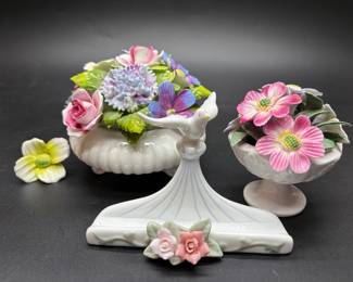 Porcelain flowers