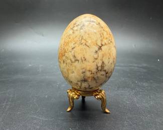 Solid stone egg