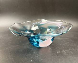 Signed art glass