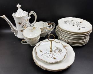 Lefton fine china teaset