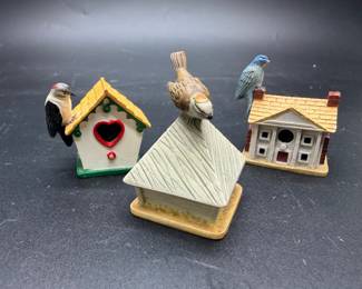 Lenox bird thimble collection