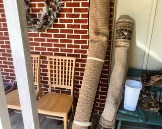 PAIR OF AREA RUGS