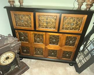 UNIQUE PIER 1 "BRISBUR" ACCENT CABINET