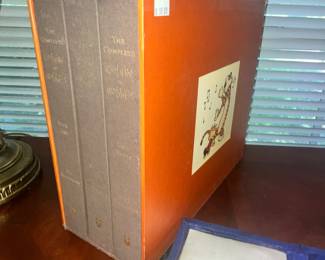 3 VOLUME BOX SET OF "CALVIN & HOBBS"