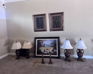 Desiner lamps & decor