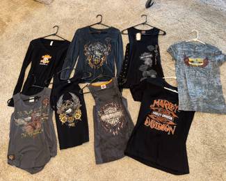 Women’s Harley Davidson Tops sm/med