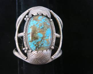 Royston Turquoise Cuff Bracelet