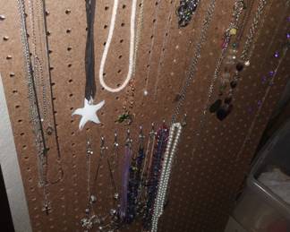 Small amount of the jewelry that is there there is more