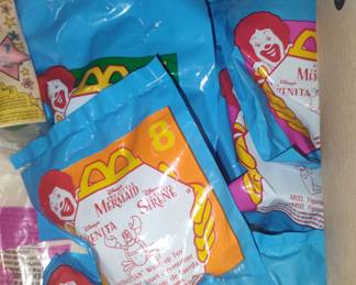 Little mermaid McDonald toys