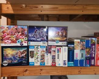 garage, puzzles