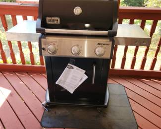 Weber Spirit gas grill