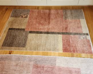 Primary bedroom area rug set