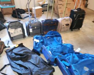 luggage, garage