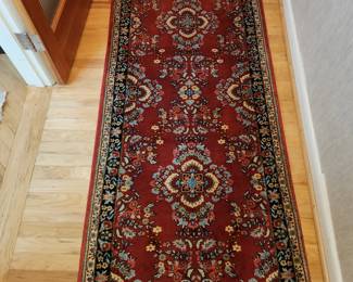 Hallway runner # 1: 76" x 32.5"
