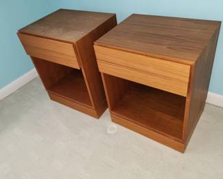Pair of MCM night stands