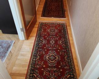2 hallway runners