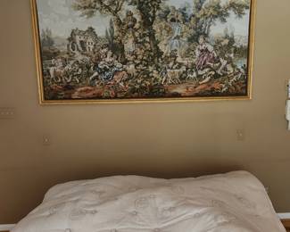 Primary bedroom large tapestry. 90" x 43"