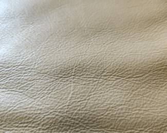 Leather sofa detail