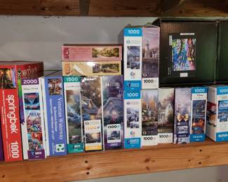 garage, puzzles