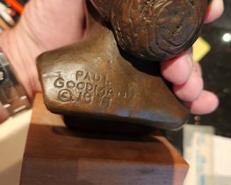 Small sculpture by Paul Goodman, 1977