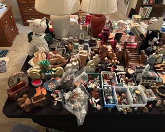 Mislc. - Vintage Wood figures