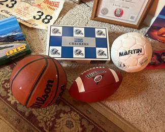Basket Ball, Football, Soccer Ball