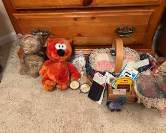 1982 Vintage Heathcliff Push Stuffed Toy