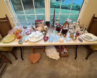 Depression Glass - Dolls - Collectables
