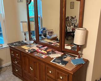Dresser and Mirror