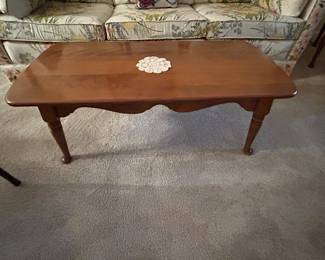 Ethan Allen Maple Coffee Table