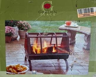 OUTDOOR WOOD BURNING FIREPLACE 