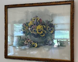 VINTAGE VIOLET PICTURE