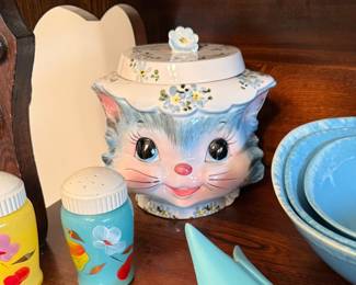 LEFTON MISS PRISS KITTY COOKIE JAR