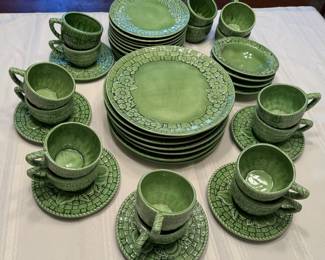 GREEN CHINA SET