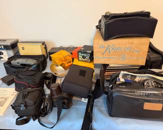 CAMERAS AND SLIDE PROJECTORS