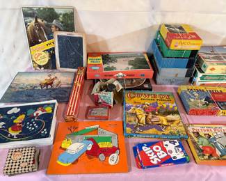 VINTAGE PUZZLES & GAMES