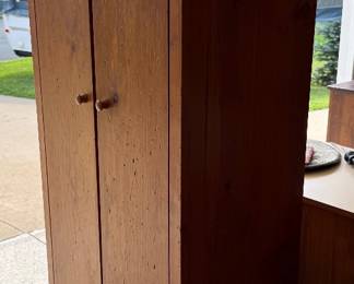 TALL PRIMITIVE CABINET