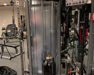 COMMERCIAL FUNCTIONAL TRAINER CABLE MACHINE WITH WEIGHT STACKS