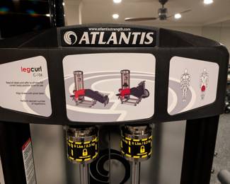 ATLANTIS C-106 PRONE LEG CURL MACHINE
