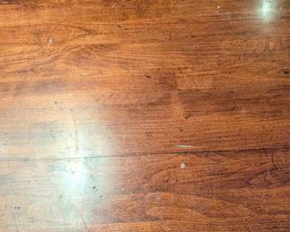 ROUND CARVED WOOD PEDESTAL GAME STYLE DINING TABLE - 72" ROUND, 31"H